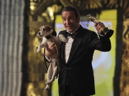 Junto a su coestrella en "The Artist", Jean Dujardin